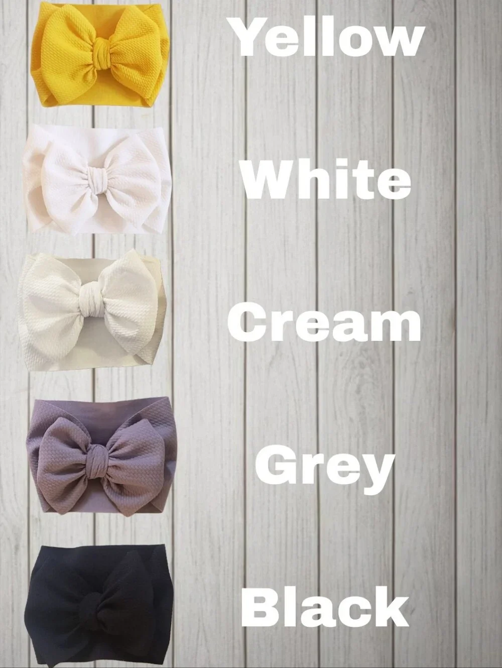 10 Infant Headwraps- Assorted Colors